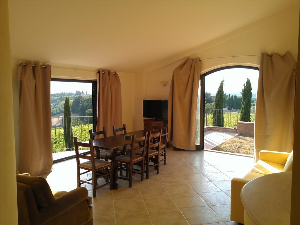 Il Crinale Apartment San Gimignano Exterior photo